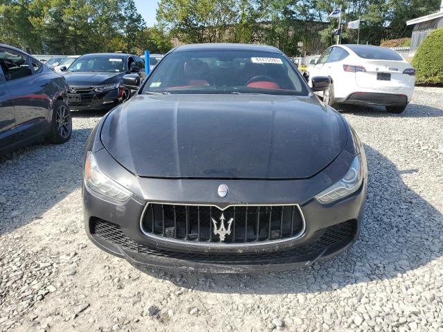 ZAM57RTA6F1150994 - 2015 MASERATI GHIBLI S შავი ფოტო 5