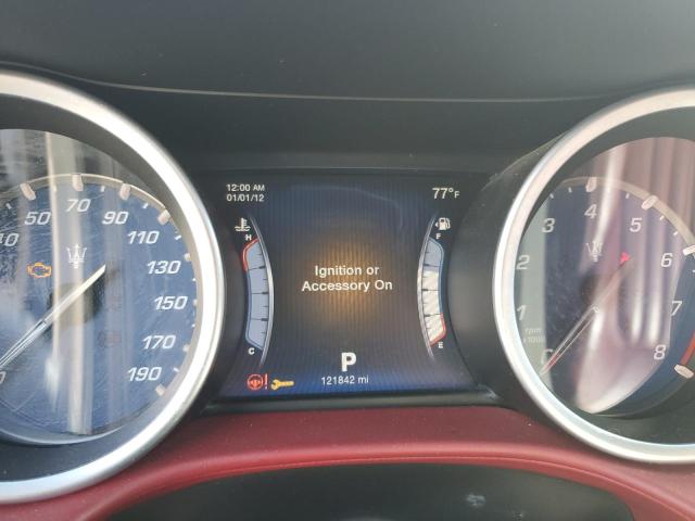 ZAM57RTA6F1150994 - 2015 MASERATI GHIBLI S შავი ფოტო 9