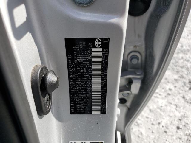 5YFB4MDE3RP197016 - 2024 TOYOTA COROLLA LE SILVER photo 12