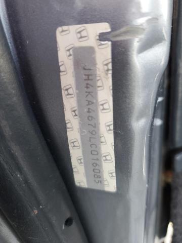 JH4KA4679LC016085 - 1990 ACURA LEGEND LS BLUE photo 12