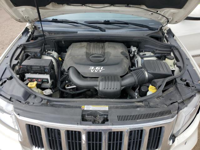 1C4RJFAG2CC149841 - 2012 JEEP GRAND CHER LAREDO თეთრი ფოტო 12
