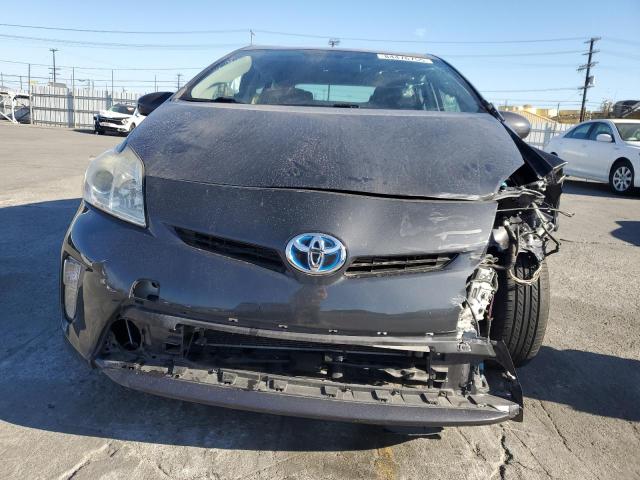 JTDKN3DU9E0368631 - 2014 TOYOTA PRIUS GRAY photo 5