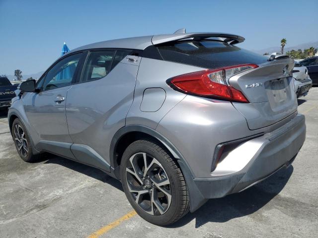 JTNKHMBX6K1058402 - 2019 TOYOTA C-HR XLE Plata foto 2
