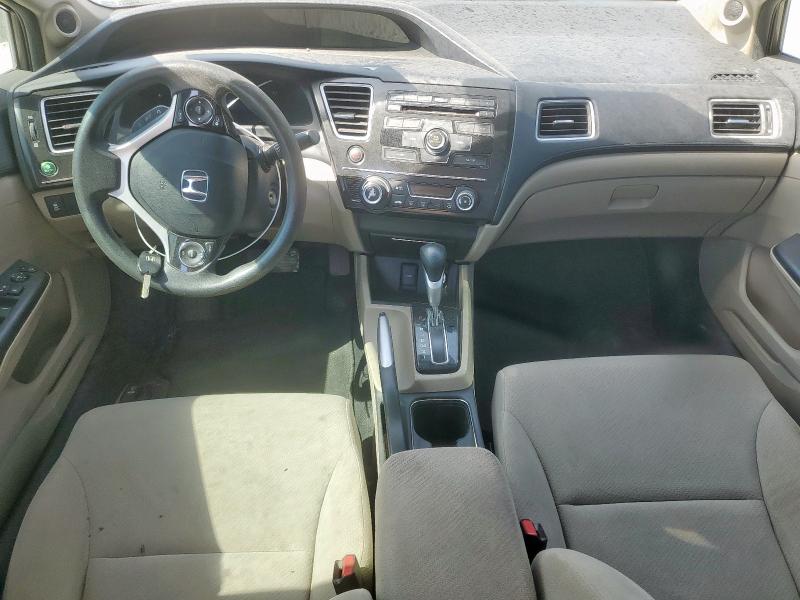 2HGFB2F89DH543539 - 2013 HONDA CIVIC EX Gris photo 8