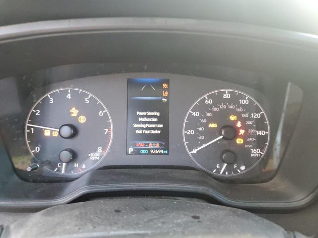 5YFB4MDE8PP022130 - 2023 TOYOTA COROLLA LE Srebrny zdjęcie 9