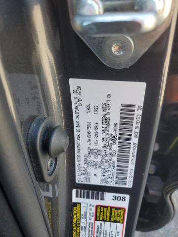 3TMCZ5AN6LM360210 - 2020 TOYOTA TACOMA DOUBLE CAB رمادي صورة 12