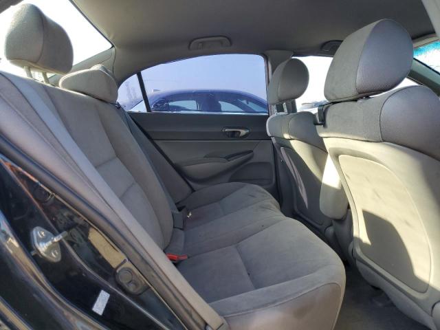 2HGFA16518H335678 - 2008 HONDA CIVIC LX Սև լուսանկար 10