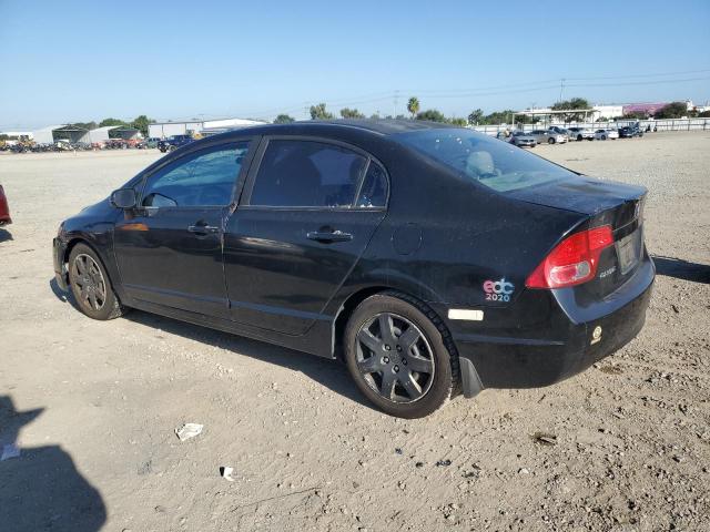 2HGFA16518H335678 - 2008 HONDA CIVIC LX Սև լուսանկար 2