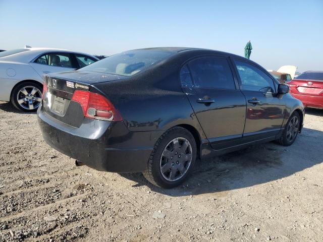 2HGFA16518H335678 - 2008 HONDA CIVIC LX Սև լուսանկար 3