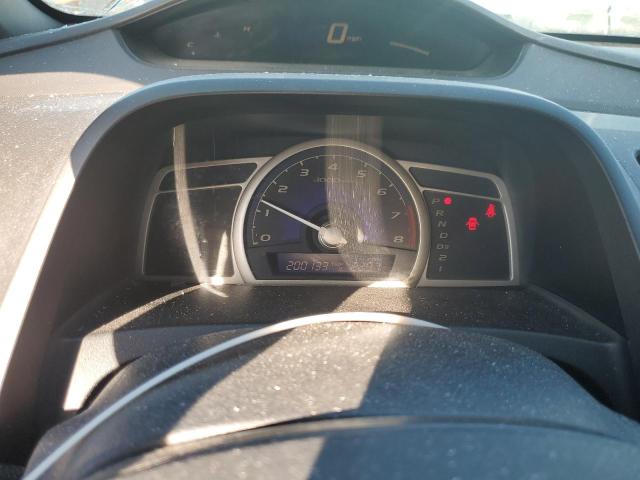 2HGFA16518H335678 - 2008 HONDA CIVIC LX Սև լուսանկար 9