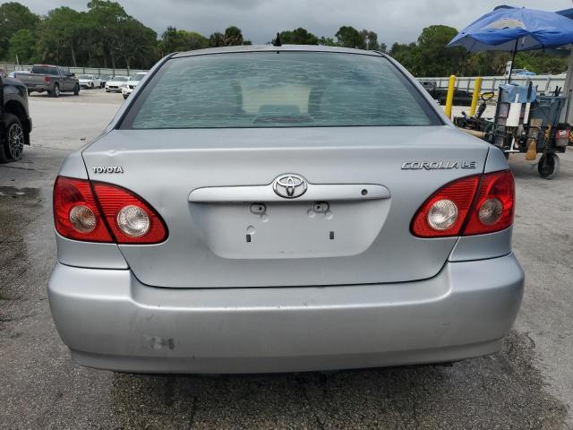 1NXBR32E95Z361859 - 2005 TOYOTA COROLLA CE SILVER photo 6