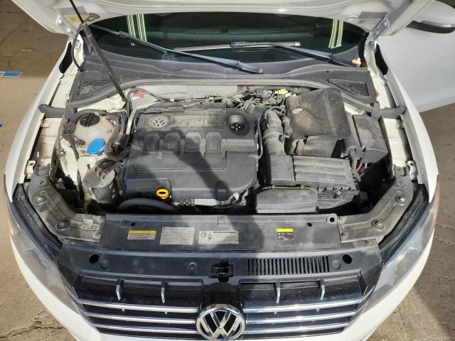 1VWBV7A37FC059529 - 2015 VOLKSWAGEN PASSAT SE WHITE photo 11