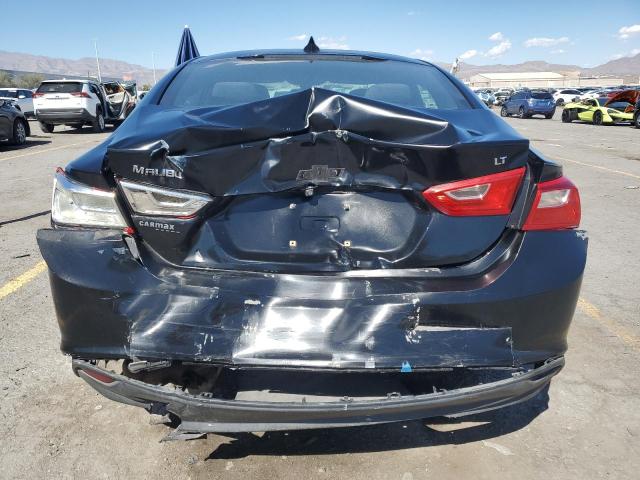 1G1ZE5ST1HF187750 - 2017 CHEVROLET MALIBU LT BLACK photo 6