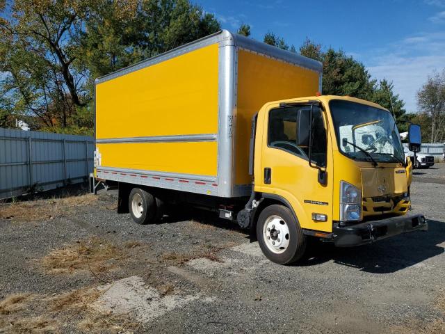 54DC4W1D0MS201179 - 2021 ISUZU NPR HD YELLOW photo 4