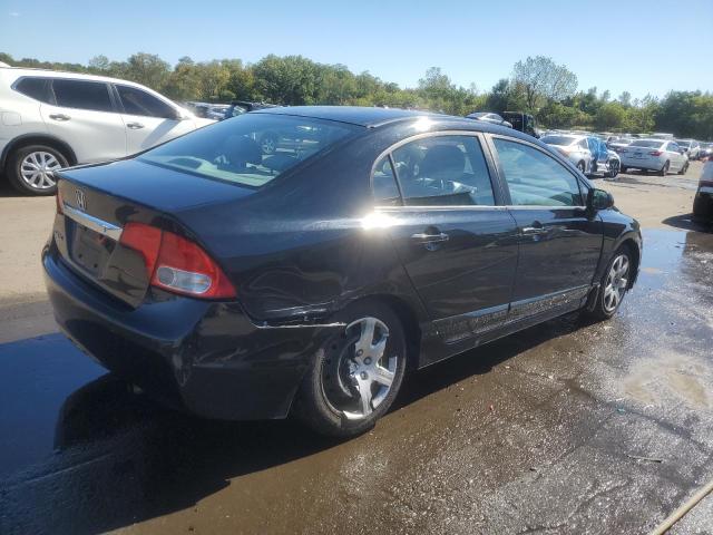2HGFA1F50BH302159 - 2011 HONDA CIVIC LX BLACK photo 3