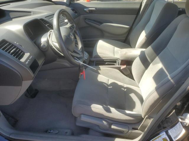 2HGFA1F50BH302159 - 2011 HONDA CIVIC LX BLACK photo 7