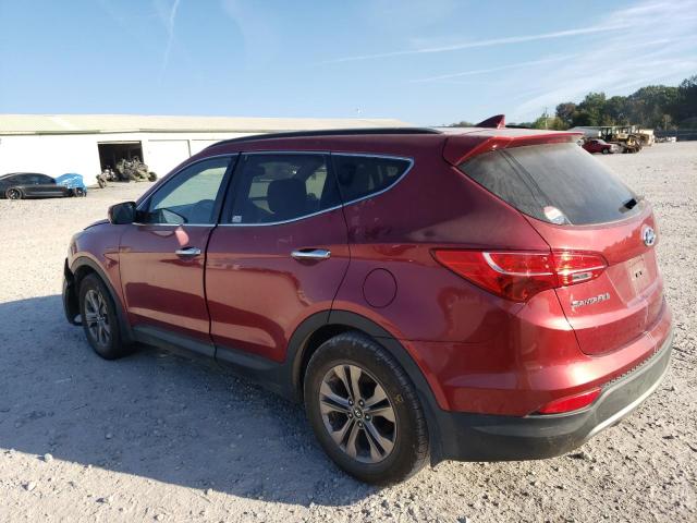 5XYZUDLB0DG036111 - 2013 HYUNDAI SANTA FE SPORT MAROON photo 2