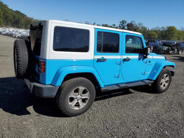 1C4HJWEG5HL647755 - 2017 JEEP WRANGLER U SAHARA BLUE photo 3