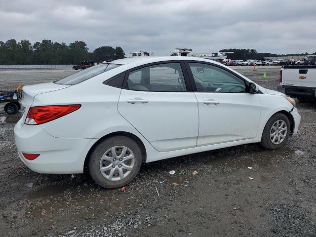 KMHCT4AE8DU496908 - 2013 HYUNDAI ACCENT GLS თეთრი ფოტო 3