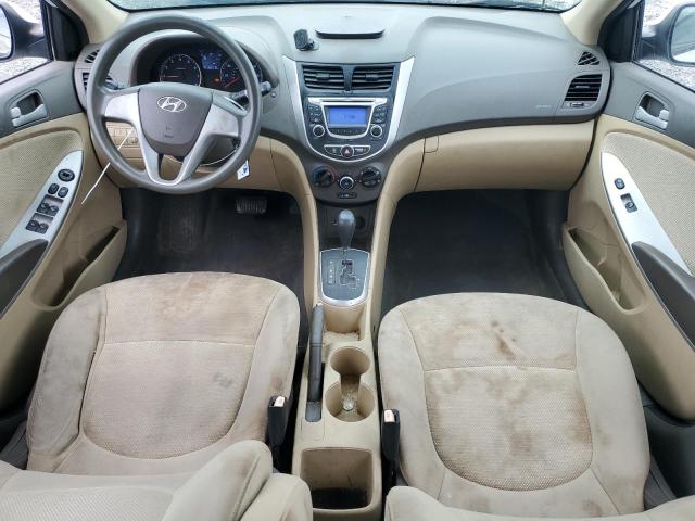 KMHCT4AE8DU496908 - 2013 HYUNDAI ACCENT GLS თეთრი ფოტო 8
