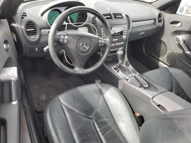 WDBWK56F45F026388 - 2005 MERCEDES-BENZ SLK 350 ვერცხლისფერი ფოტო 8