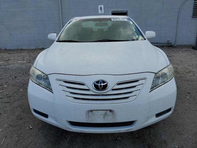 4T1BE46K89U898892 - 2009 TOYOTA CAMRY BASE WHITE photo 5