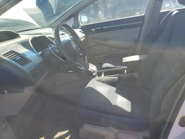 JHMFA36279S011711 - 2009 HONDA CIVIC HYBRID WHITE photo 7