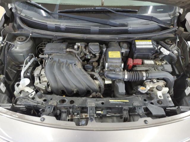 3N1CN7AP3GL848425 - 2016 NISSAN VERSA S GRAY photo 11