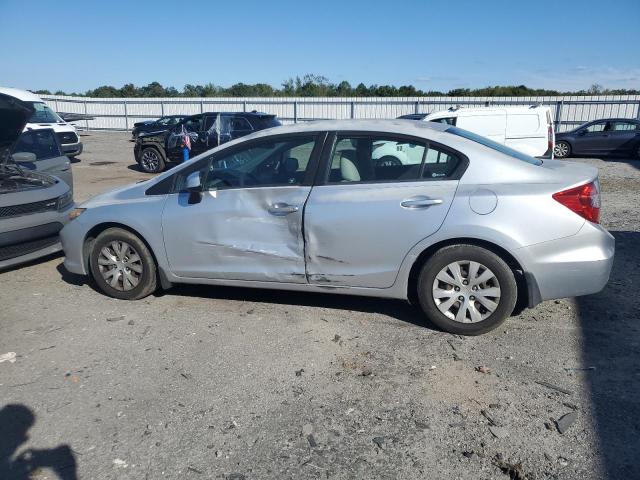 2HGFB2F54CH334567 - 2012 HONDA CIVIC LX 银色 照片 2