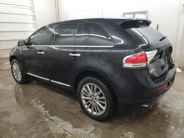 2LMDJ8JKXDBL27748 - 2013 LINCOLN MKX BLACK photo 2