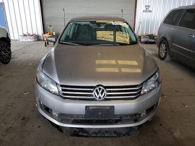 1VWAP7A36CC035367 - 2012 VOLKSWAGEN PASSAT S SILVER photo 5