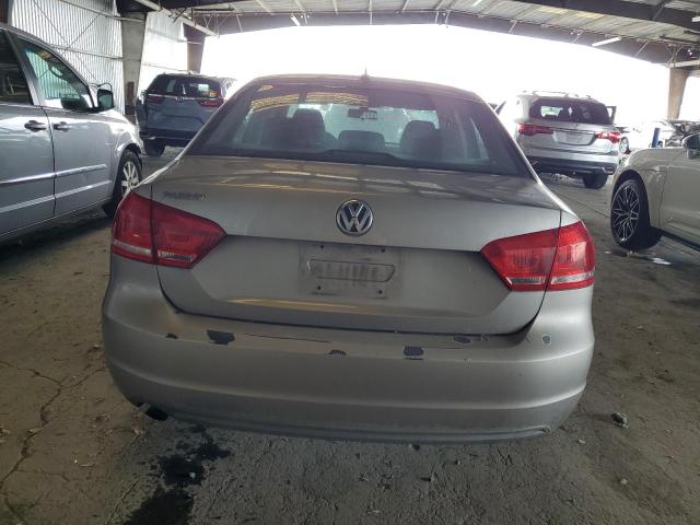 1VWAP7A36CC035367 - 2012 VOLKSWAGEN PASSAT S SILVER photo 6