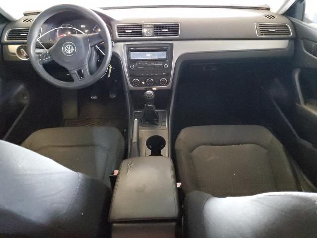 1VWAP7A36CC035367 - 2012 VOLKSWAGEN PASSAT S SILVER photo 8