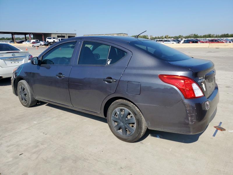 3N1CN7AP9FL801317 - 2015 NISSAN VERSA S GRAY photo 2