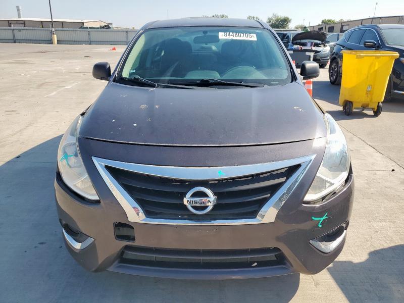 3N1CN7AP9FL801317 - 2015 NISSAN VERSA S GRAY photo 5