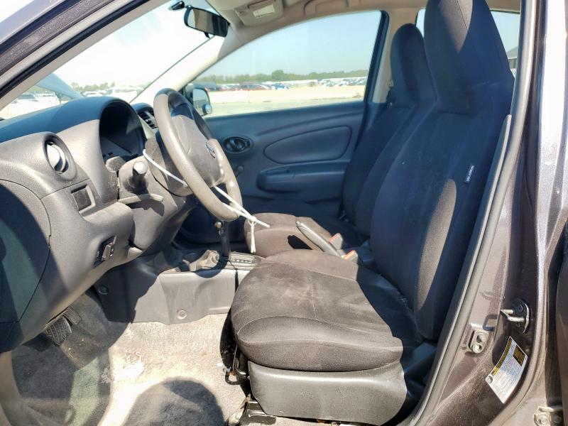 3N1CN7AP9FL801317 - 2015 NISSAN VERSA S GRAY photo 7