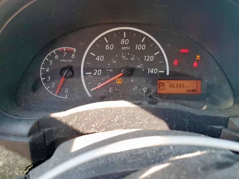 3N1CN7AP9FL801317 - 2015 NISSAN VERSA S GRAY photo 9