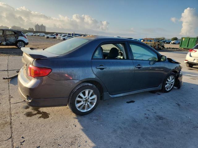 1NXBU4EE0AZ376194 - 2010 TOYOTA COROLLA BASE Մոխրագույն լուսանկար 3