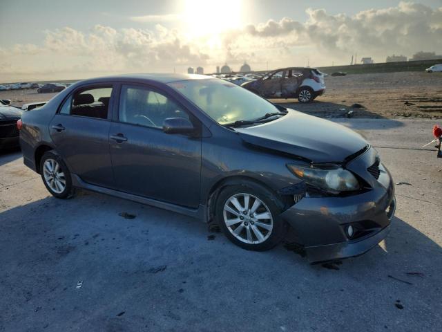 1NXBU4EE0AZ376194 - 2010 TOYOTA COROLLA BASE Մոխրագույն լուսանկար 4