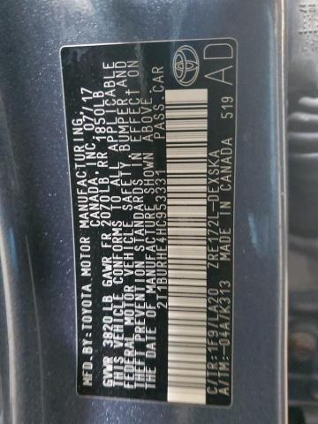 2T1BURHE4HC953331 - 2017 TOYOTA COROLLA L 灰色 照片 13