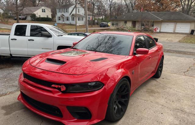 2C3CDXL93MH500258 - 2021 DODGE CHARGER SRT HELLCAT RED photo 2