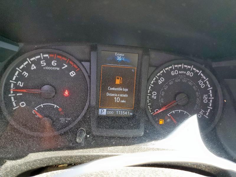 3TYAX5GN4MT013758 - 2021 TOYOTA TACOMA DOUBLE CAB Srebrny zdjęcie 9