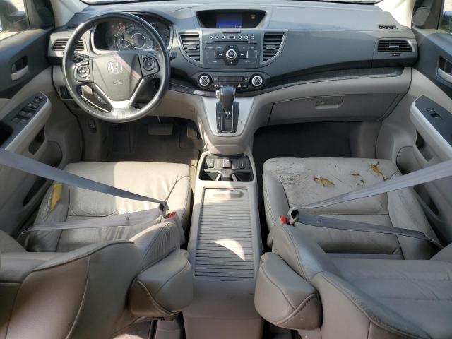 JHLRM3H74CC007683 - 2012 HONDA CR-V EXL GRAY photo 8