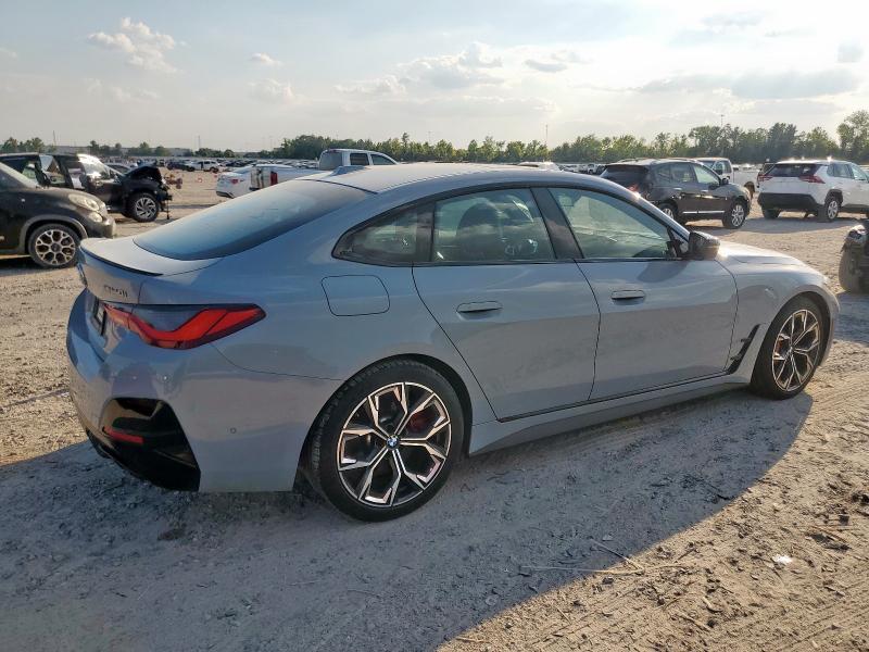 WBA13AW03RFS04128 - 2024 BMW M440XI GRAN COUPE GRAY photo 3