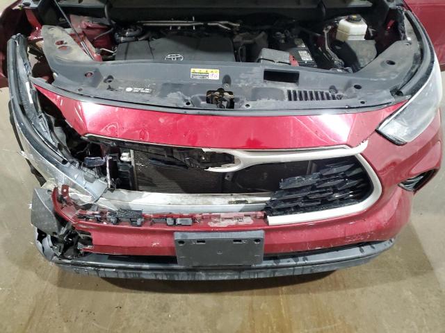 5TDGZRBH5NS162593 - 2022 TOYOTA HIGHLANDER XLE 栗色 照片 12