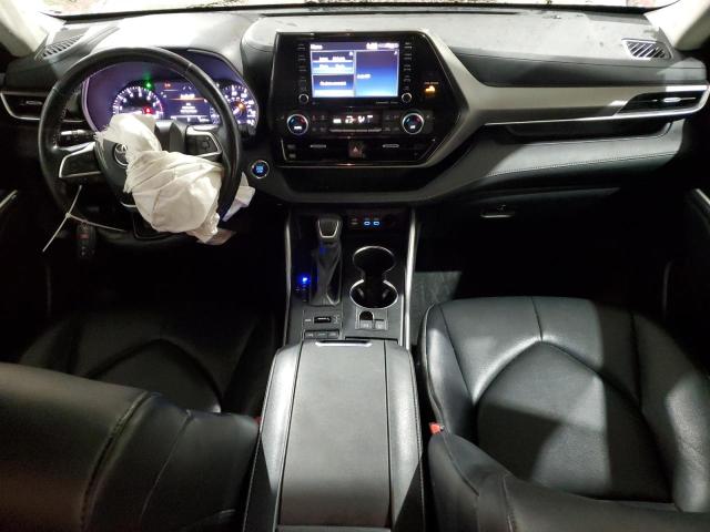 5TDGZRBH5NS162593 - 2022 TOYOTA HIGHLANDER XLE 栗色 照片 8