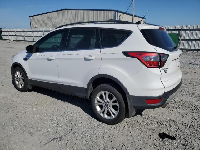 1FMCU9HD4JUB55296 - 2018 FORD ESCAPE SEL WHITE photo 2