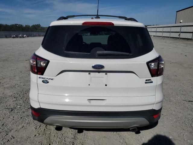 1FMCU9HD4JUB55296 - 2018 FORD ESCAPE SEL WHITE photo 6
