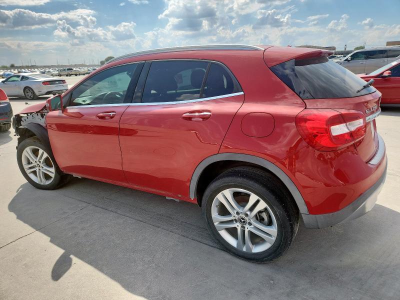 WDCTG4EBXKJ615138 - 2019 MERCEDES-BENZ GLA 250 Rojo foto 2