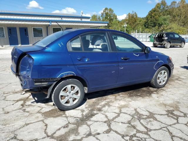 KMHCN4AC4AU427718 - 2010 HYUNDAI ACCENT GLS BLUE photo 3